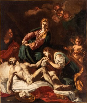 Artista napoletano, XVIII secolo, Lamentation of Christ