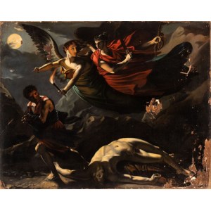 Artista francese, XIX secolo, Divine Justice and Vengeance pursue Crime