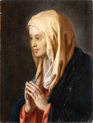 Artista centro-italiano, XVII - XVIII secolo, Virgin in Prayer