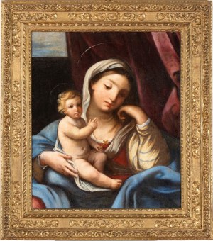 Scuola romana, XVII secolo, Virgin with Child