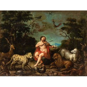 Artista fiammingo, XVII secolo, Orpheus