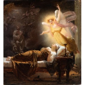 Artista francese, XIX secolo, Mystical vision