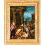 Artista fiammingo, XVII secolo, Adoration of the Magi