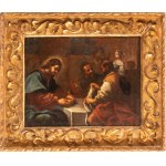 Artista emiliano, XVII secolo, The supper at Emmaus