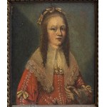Artista centro-italiano, XVII - XVIII secolo, Portrait of a young girl