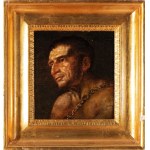 Artista italiano, XIX secolo, Head of a Prisoner with a Chain