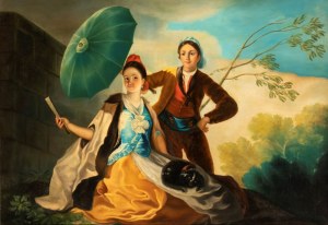 Francisco Goya (copia da) (1746 - 1828), El quitasol