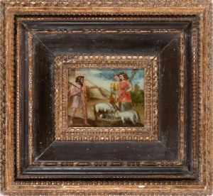 Artista meridionale, XVIII secolo, Moses at the well