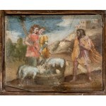 Artista meridionale, XVIII secolo, Moses at the well