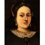 Artista spagnolo, XVII secolo, Noblewoman with sword
