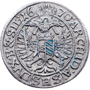 Leopold I., 3 Kreuzer 1670, SHS, Breslau