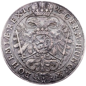 Leopold I., 1 Talar 1696, Praga