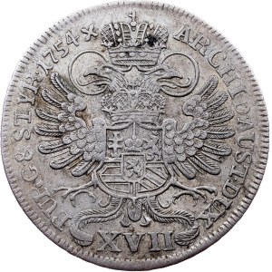 Maria Theresia, 17 Kreuzer 1754, Graz