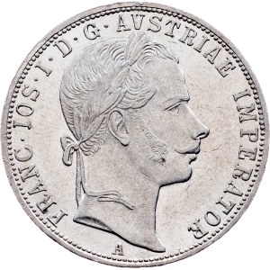 Franz Joseph I., 1 Gulden 1860, A, Vienna
