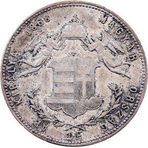 Franz Joseph I., 1 Forint 1868, KB, Kremnitz