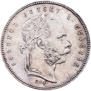 Franz Joseph I., 1 Forint 1869, GYF, Karlsburg