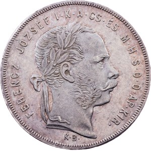 Franz Joseph I., 1 Forint 1872, KB, Kremnitz
