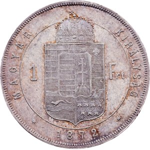 Franz Joseph I., 1 Forint 1872, KB, Kremnitz