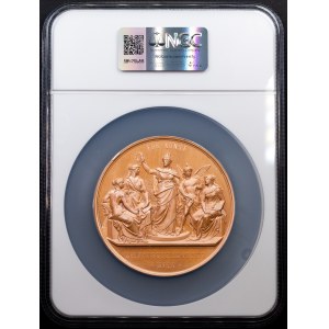 Franz Joseph I., Medal 1873, Vienna