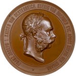 Franz Joseph I., Medal 1873, Vienna