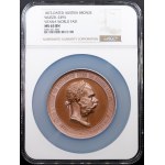 Franz Joseph I., Medal 1873, Vienna