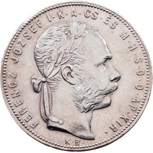 Franz Joseph I., 1 Forint 1880, KB, Kremnitz