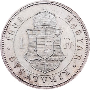 Franz Joseph I., 1 Forint 1883, KB, Kremnitz