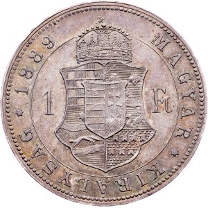František Jozef I., 1 forint 1889, KB, Kremnica