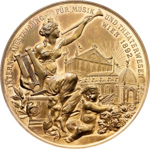 Franz Joseph I., Medal 1892, Vienna