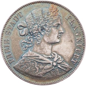 Nemecko, 1 Vereinsthaler 1860, Frankfurt nad Mohanom