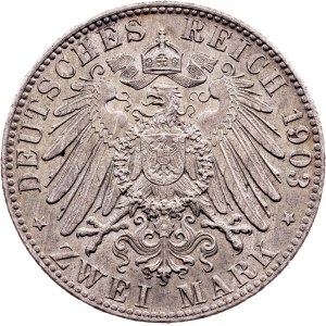 Germany, 2 Mark 1903, J, Hamburg