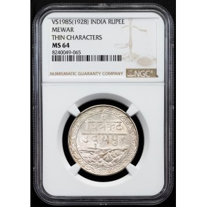 India, 1 Rupee 1985 (1928), Calcutta
