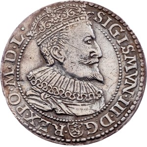 Pologne, Szóstak / 6 Groszy 1596, Malbork
