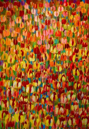 Beata MURAWSKA (b. 1963), Tulips Princess, 2020
