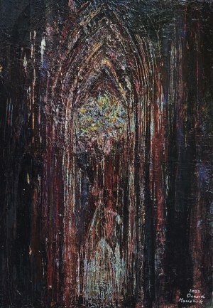 Dawid MASIONEK (b. 1994), Revival of the Medieval Cathedral (Amiens), 2023