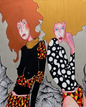 Agata BAJSZCZAK (b. 1982), Acrobats, 2022