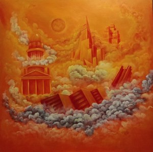 Mikolaj KORUS (b. 1998), Olympus on Fire, 2021