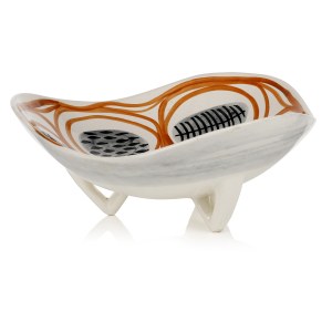 designed by Jan SOWIŃSKI (1911 - 1990), fruit basket, pattern no. 423, Zakłady Fajansu Włocławek