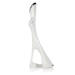 designed by Mieczysław NARUSZEWICZ (1923 - 2006), Figurine "Hare", "Cmielów" Table Porcelany Plant.