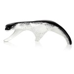 designed by Mieczysław NARUSZEWICZ (1923 - 2006), "Panther" figurine, Porcelany Factory "Bogucice".