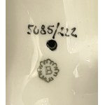 designed by Mieczysław NARUSZEWICZ (1923 - 2006), Figurine "Żubr", "Ćmielów" Table Porcelany Plant.