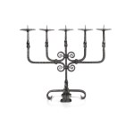 Five-arm candle holder