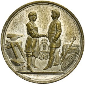 Galicia, Medal of the 2nd Congress of Christian Merchants and Industrialists in Krakau 1887