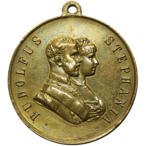 Galicia, Medal Commemorating the First Stay in Galicia of Archduke Rudolf and Stephanie 1887