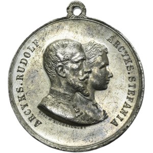 Galicia, Medal Commemorating the First Stay in Galicia of Archduke Rudolf and Stephanie 1887