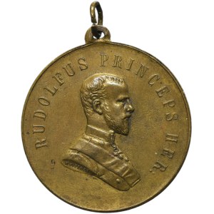Galicia, Medal in Commemoration of the Stay of the Heir to the Throne, Archduke Rudolf in Galicia 1887