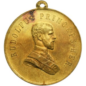 Galicia, Medal in Commemoration of the Stay of the Heir to the Throne, Archduke Rudolf in Galicia 1887