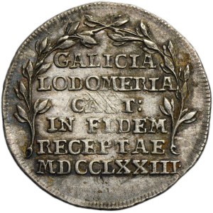 Galícia a Lodomeria, Mária Terézia, žetón o pripojení k Rakúskemu cisárstvu 1773