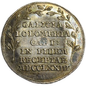 Galizia e Lodomeria, Maria Teresa, Gettone di adesione all'Impero austriaco 1773