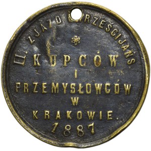 Galicia, Medal of the 2nd Congress of Christian Merchants and Industrialists in Krakau 1887